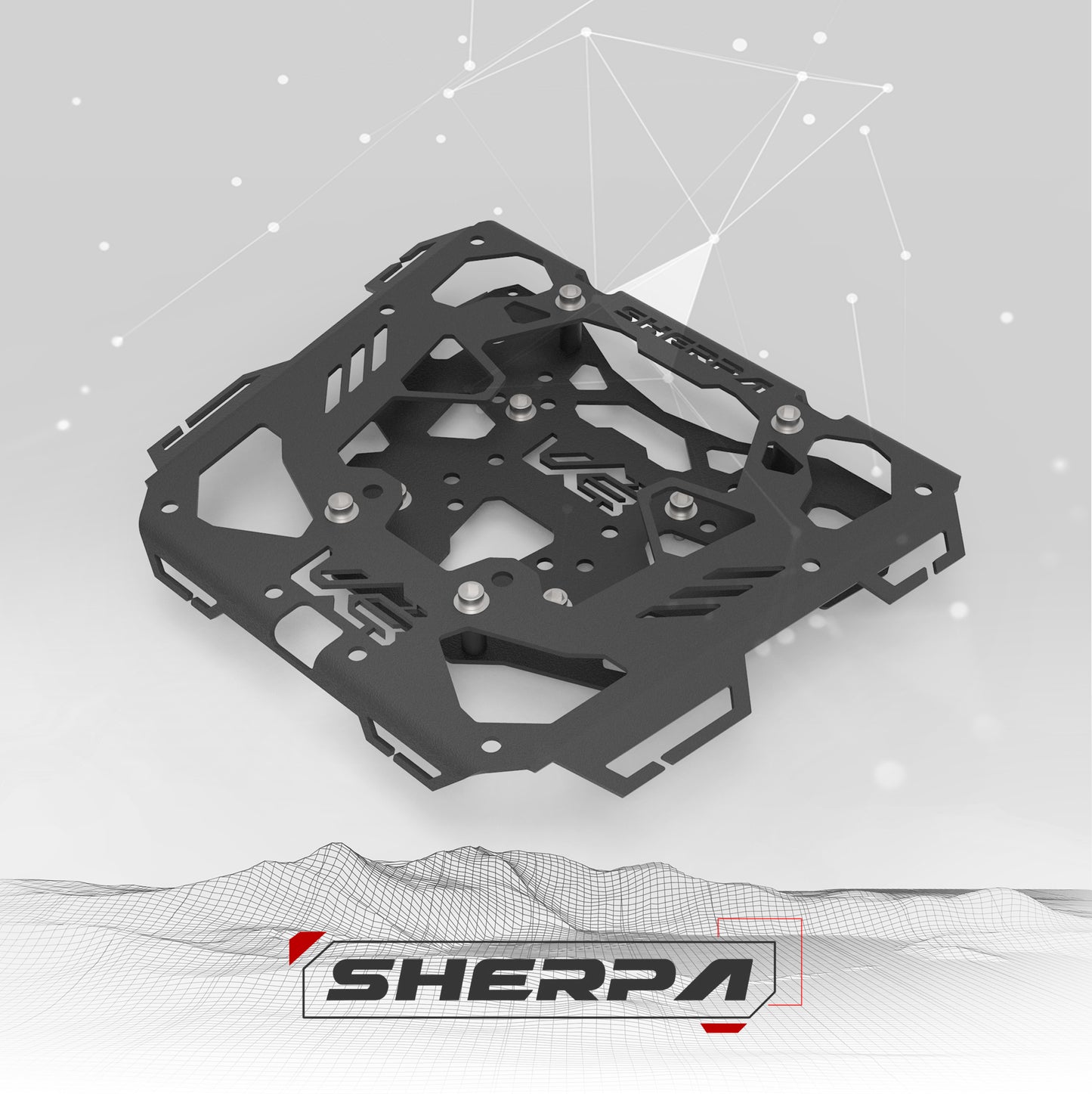 Sherpa:Top Rack Plate - K3G Rally Tech