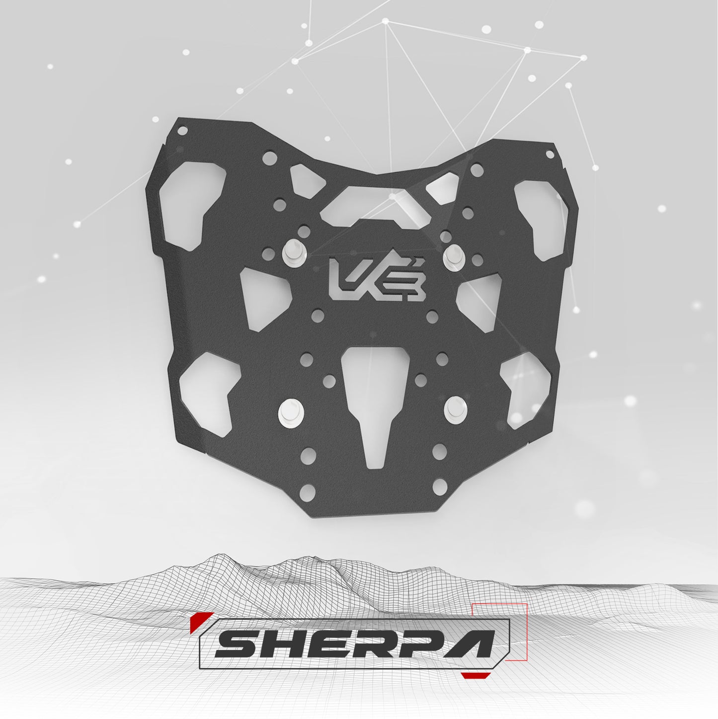 Sherpa:Top Rack Plate - K3G Rally Tech