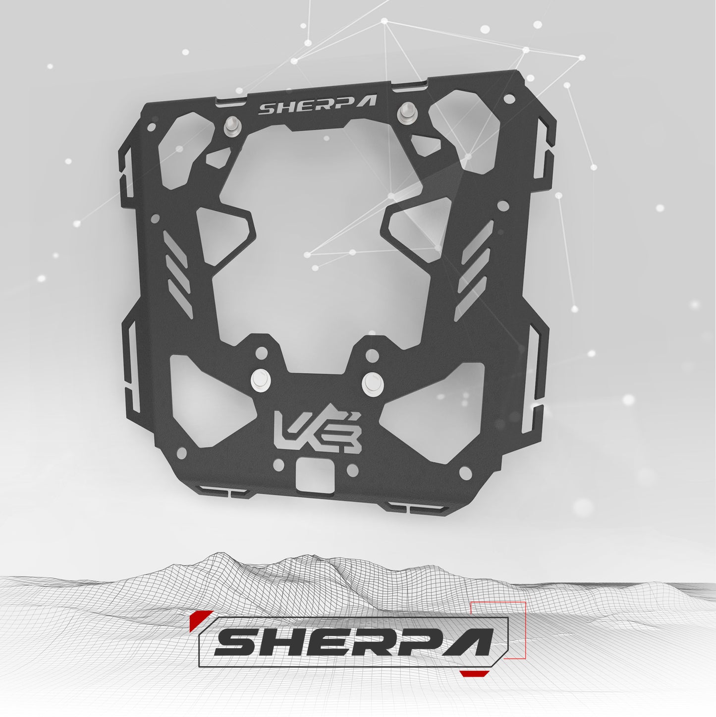 Sherpa:Top Rack Plate - K3G Rally Tech